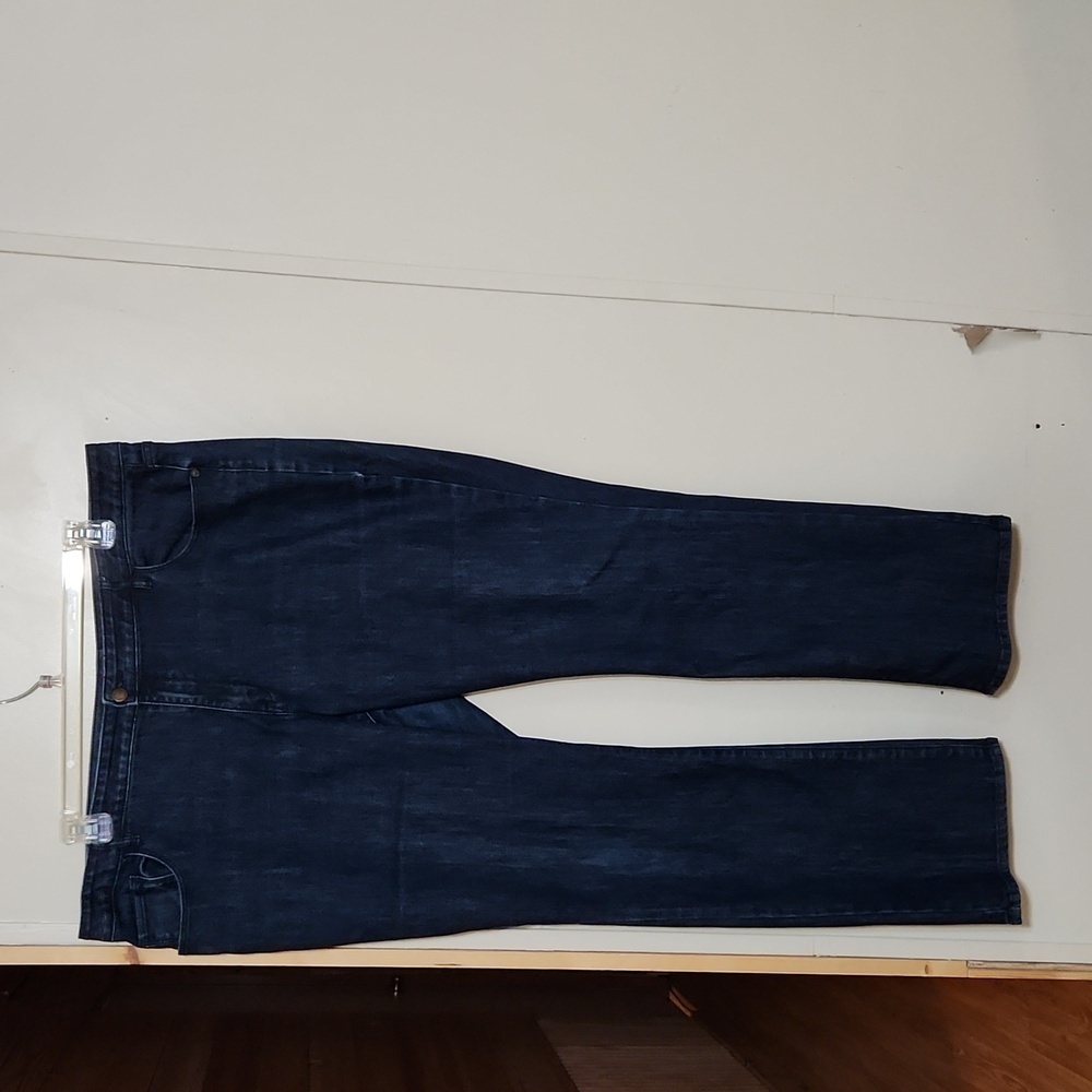 Coldwater Creek Women's Boot Cut Jeans - Dark Blue